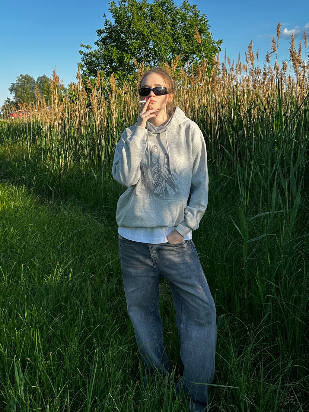 Grey Hoodie